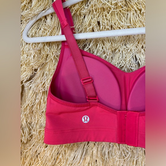 Lululemon💎LIKE NEW💎Ta Ta Tamer III 34D Cup💎Boom Juice Pink💎VINTAGE💎sz 8 - Picture 6 of 16